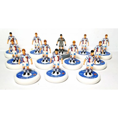 Subbuteo Andrew Table Soccer Yugoslavia 1990 World Cup Team on WSB Professional bases